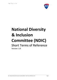 National Diversity & Inclusion Committee (NDIC)