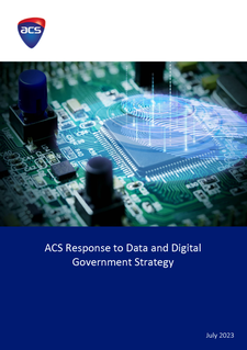 ACS Response to Data and Digital Government Strategy